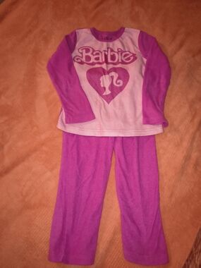 Barbie Pink & Magenta Two-Piece Sleep Set